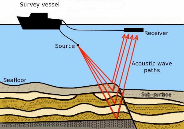 Seismic Reflection Schematic